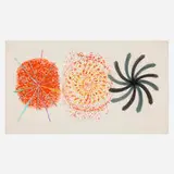 James Rosenquist, One Million Tons Per Square Inch, 1977, etching and aquatint in colors with pochoir on Pescia Italia