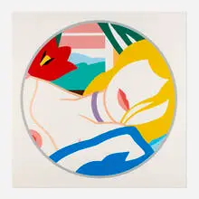 Blonde Vivienne by Tom Wesselmann, 1988-89, screenprint in colors, sold Aug 2025