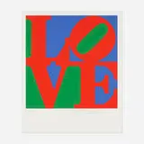 Robert Indiana, Love (from the Book of Love portfolio), 1996, screenprint in colors on A.N.W. Crestwood Museum Edition