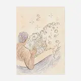 John Bankston, A Strange Reflection, 2001, watercolor, colored pencil and ink on paper