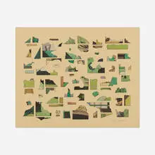 Ray Yoshida, See, 1995, lithograph in colors
