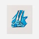 Tom Wesselmann, Blue Nude #2