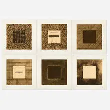 Drawing Lessons, Part I - Line by Pat Steir, 1978, etching and drypoint, sold Aug 2025