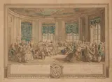 Antoine Duclos, Le Concert, Etching