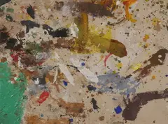 James Twitty, Dropcloth, DROPCLOTH, acrylic on canvas