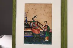 Anonymous, China Trade Court Scenes, Twelve ink and color on paper
