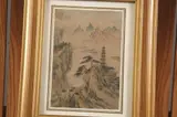 Anonymous, Landscapes, Ink and color on silk. - each: 7 1/4 in. x 5 1/2 in