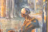 Frederick Arthur Bridgman, Orientalist Scene, Watercolor