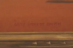 Gary Ernest Smith, Wheat Farm, Oil on canvas