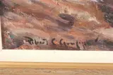 Robert C. Gruppe, Bickfords Floats, Oil on canvas