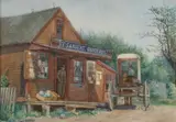 Gari Melchers, Ef, Watercolor
