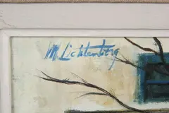 Manes Lichtenberg, Cadaques, Oil on canvas