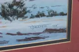 Teddy Draper, Crimson Ride, Pastel on paper
