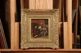 Eugène Fichel, Three Musicians, Oil on panel