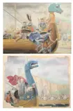 Pierce Rice, Viking Ships: Two Works, VIKING SHIPS: TWO WORKS, pastel on paper