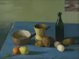 Viktor Templin, Untitled, oil on card 55 x 74cm
