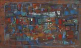 Larry Scully, Untitled, oil on canvas 46 x 76.5cm