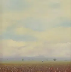 Lawrence Coulson, Untitled, oil on board 15 x 15cm