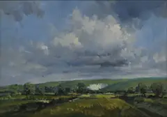 Hugh Boycott-Brown, Untitled, oil on board 34 x 49cm