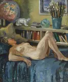 Francis Wynne Thomas, Untitled, oil on canvas 73 x 61cm