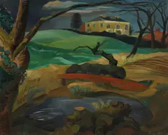 Henry Collins, Untitled, oil on canvas 45.5 x 56cm
