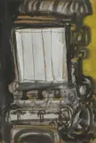 Prunella Clough, Untitled, watercolour and gouache 21 x 13.5cm Provenance: The Estate of Christopher Bangs.