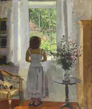 Ken Howard, Untitled, oil on canvas board 60 x 50cm Provenance: With Portland Gallery