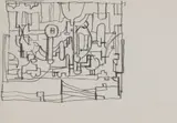 Eduardo Paolozzi, Untitled, Abstract machine pencil 14 x 20cm Provenance : The artist's estate; thence by descent.