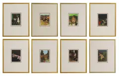 Untitled by Peter Blake, each signed 'Peter Blake' in pencil l.r., sold Apr 2024