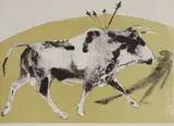 Elisabeth Frink, Untitled, 1973 lithograph printed in colours