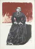 Dame Paula Rego, Untitled, 'Come to Me' lithograph in colours