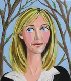 Stella Vine, Untitled, acrylic on canvas 81 x 71cm