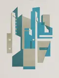 Paul Catherall, Untitled, 'Goldfinger III' lithograph in colours
