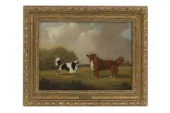 Henry Bernard Chalon, Untitled, oil on canvas 25.5 x 33cm Provenance: Maurice 'Dick' Turpin