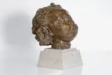 Jacob Epstein, Untitled, bronze with gold-brown patination
