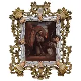 MÉXICO, SIGLO XVIII by San Francisco de Asís En Oración, Óleo sobre tela, sold Dec 2023