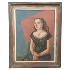 Daniel Lechón, Rosa Margarita, Óleo sobre tela