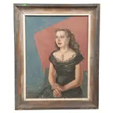 Daniel Lechón, Rosa Margarita, Óleo sobre tela