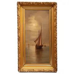 Velero by Anónimo, Óleo sobre tela, offered Dec 2023