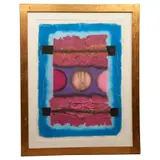 Gregorio González, Untitled, Mixta sobre papel hecho a mano