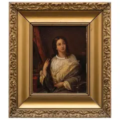 María Magdalena, MÉXICO, PRINCIPIOS DEL SIGLO XIX, Óleo sobre lámina