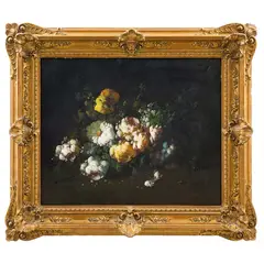 SIGLO XX by Bouquet de Flores, Óleo sobre tela, offered Nov 2023