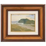 Paisaje, SIGLO XX, Óleo sobre tabla