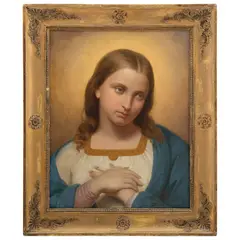 Pelegrí Clavé, VIRGEN DE LA INMACULADA CONCEPCIÓN, Óleo sobre tela