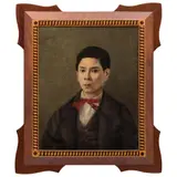 Retrato de Niño, MÉXICO, SIGLO XIX, Óleo sobre tela