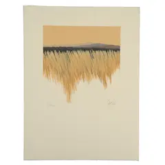 Enrique Cattaneo, a) Trigales, Serigrafías 82 / 100 y 7 / 20