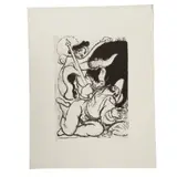 José García Ocejo, Picador, de la carpeta "Carmen", Grabado al aguafuerte P.A