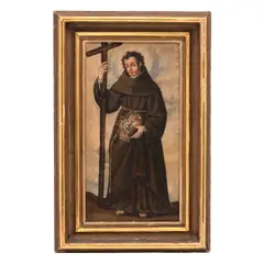 San Diego de Alcalá, MÉXICO, FINALES DEL SIGLO XVIII, Óleo sobre tela