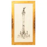 Carmen Parra, Columna del Ángel de la Independencia, Grabado al azúcar 2 / 30