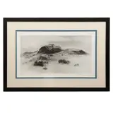 Luis Nishizawa, Paisaje a Tepoztlán, Serigrafía 250 / 26